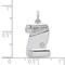 Sterling Silver Diploma Charm Graduation Pendant Jewerly 24mm x 13mm